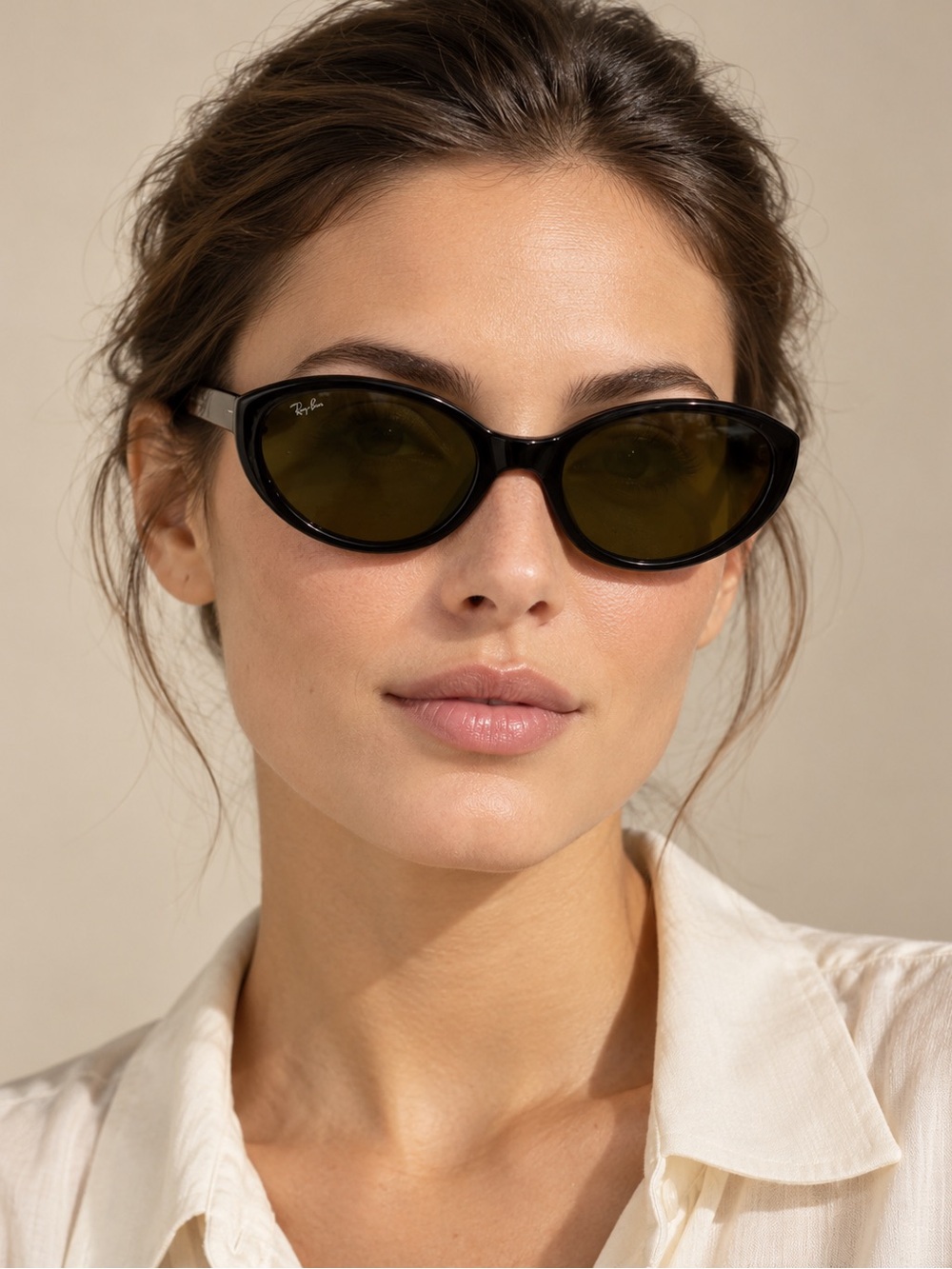 Ray-Ban Women's Cat Eye Y2K W2788 Bausch and Lome Rituals With Branded Case